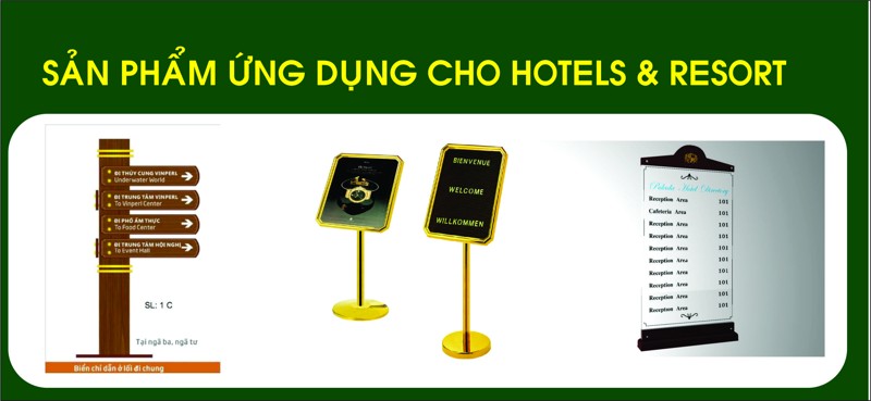 Sản Phẩm Cho Resort, Khách Sạn